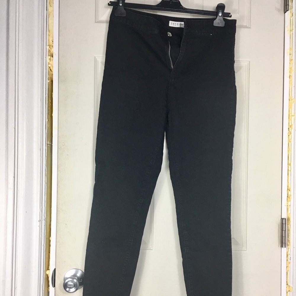 Denim&Co Stretchy Black Pants Size 10